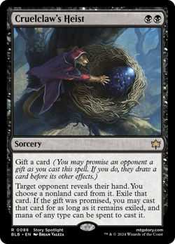 x4 Cruelclaw's Heist BLB Bloomburrow MTG 88 RARE M/NM 4x - Image 1