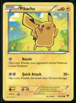 Pikachu 42/146 - Pokemon TCG XY Base Set - Image 1
