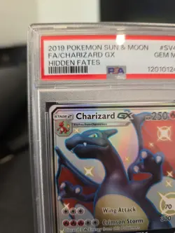 Pokemon TCG Charizard GX Hidden Fates Holo PSA 10 SV49/SV94 Full Art Ultra Rare - Image 3