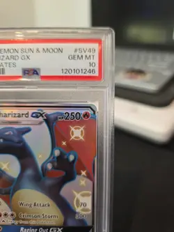 Pokemon TCG Charizard GX Hidden Fates Holo PSA 10 SV49/SV94 Full Art Ultra Rare - Image 4