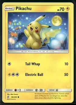Pikachu (56) 56/236 - Pokemon TCG SM - Unified Minds - Image 1