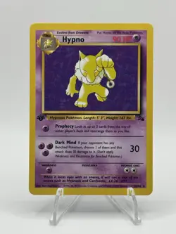 Pokemon Hypno Fossil 23/62 Non Holo 1st Edition Rare WOTC - Image 1