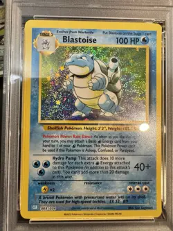 Pokemon Blastoise 003/034 Classic Holo Classic Collection EN 2023 PSA 9 - Image 3