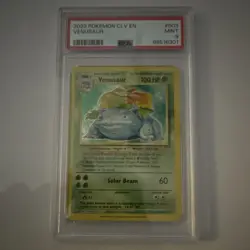 Pokemon TCG Venusaur 003/034 Trading Card Game Classic Holo PSA 9 EN 2023 - Image 1
