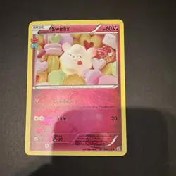 Pokemon TCG Swirlix RC19/RC32 Generations Radiant Collection Reverse Holo 2016 - Image 1