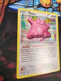 Ditto 108/149 Boundaries Crossed Holo Rare Pokemon TCG 2012 Pokemon NM - Image 3