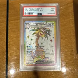 Pokemon 2024 SSP En Alolan Exeggutor #225 PSA 9 Mint 225/191 - Image 1