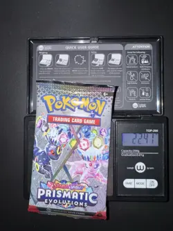 1x 22.41 Gram🔥 Prismatic Evolutions Pack! Sealed! PRE S&V Pokemon - Image 1
