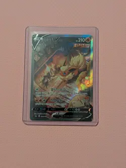 Pokemon Korean Eevee Heroes S6a Flareon V 073/069 SR Alt Art NM US Seller - Image 1