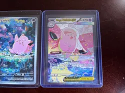 Mega Clefable SIR 119/88 Clefairy IR 094/088 Full Art Pokemon Card Lot NM - Image 4