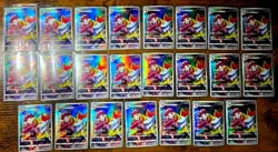 Lot of 23: Pokemon Japanese SWSH incandescent Arcana #069 Full Art Braixen NM - Image 1