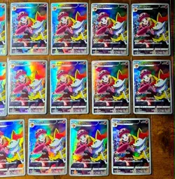 Lot of 23: Pokemon Japanese SWSH incandescent Arcana #069 Full Art Braixen NM - Image 3