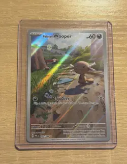 Pokemon - Paldean Wooper - 102/094 - ME Phantasmal Flames - Illustration Rare - Image 2