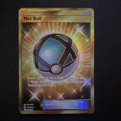 Pokemon TCG Net Ball Trainer Full Art Secret Rare Holo SM-Lost Thunder 234/214 - Image 1