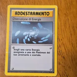 Pokemon Energy Removal Base Set 92/102 Italian Trainer Wizards Regular 1999 - Image 1