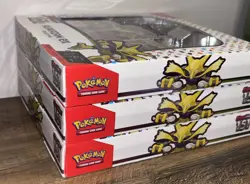 Pokemon Scarlet & Violet 151 Alakazam EX Collection (3 Boxes FACTORY SEALED) - Image 4