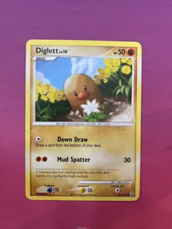 Pokemon Card Diglett Secret Wonders Common 85/132 Near Mint - Image 1