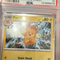 Pokemon Pawmo Promo Holo Paldea Adventure Chest 075/193 PSA 10 2023 - SWIRL - Image 4
