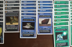 Star Wars CCG Decipher White Border 200+ Card Lot (100+ Each Light & Dark Side) - Image 2