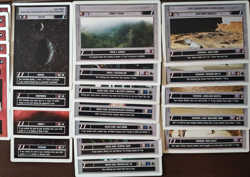 Star Wars CCG Decipher White Border 200+ Card Lot (100+ Each Light & Dark Side) - Image 5
