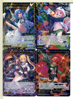 [SC] ya61 Nijisanji Wixoss Sr Card Set Of 4 8 - Image 1