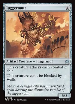 Juggernaut x4 4x Foundations NM MTG - Image 1