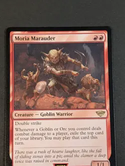 MTG - 1x Moria Marauder - LOTR: Tales of Middle Earth - NM - Magic The Gathering - Image 5