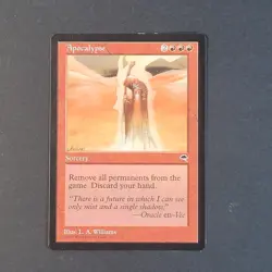 MTG - 1x Apocalypse - Tempest - NM/LP - Vintage Rare - Magic the Gathering CCG - Image 2