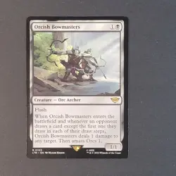 MTG - 1x Orcish Bowmasters - Lord of the Rings Tales of Middle Earth - NM Magic - Image 2