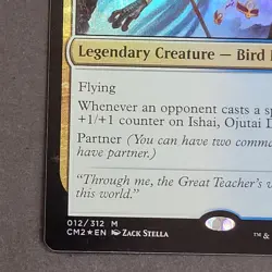 MTG - 1x Ishai, Ojutai Dragonspeaker - Commander Anthology Volume II - NM - Foil - Image 3