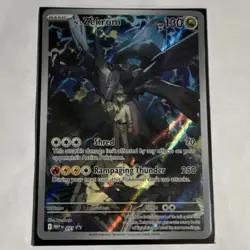 Pokemon N's Zekrom Full Art Holo Dragon Basic MEP 031 English 130 HP Card - Image 1