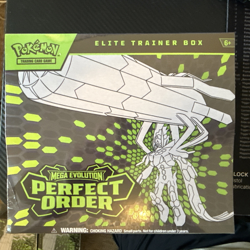 Elite Trainer Box Perfect Order ME03 Pokemon TCG MEGA EVOLUTUION NEW SEALED - Image 1