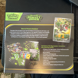 Elite Trainer Box Perfect Order ME03 Pokemon TCG MEGA EVOLUTUION NEW SEALED - Image 2