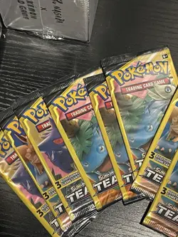 Pokemon Sun and Moon Team Up 3 Card Mini Booster Packs 10 PACKS - Image 3