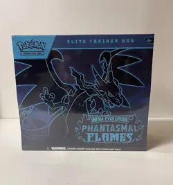 Pokemon Phantasmal Flames ETB Mega Evolution Brand New Sealed - Image 1