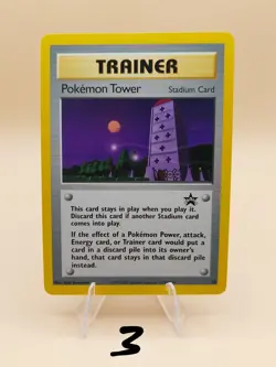 2002 Pokemon League Pokemon Tower Black Star Promo #42 WOTC NM - Image 5