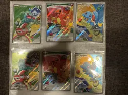 Pokemon TCG First Partner Illustration Collection Series 1 Kanto FULL GEN 1 Set - Image 1