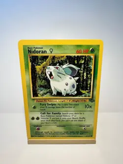 Nidoran F 57/64 Common Jungle Pokemon Near Mint - Image 1