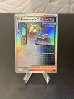 Holofoil - Ciphermaniac's Codebreaking (Poke Ball Pattern) - 104/131 - SV: Pr... - Image 1
