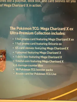 Pokemon TCG Phantasmal Flames Mega Charizard EX UPC Brand New Factory Sealed - Image 5