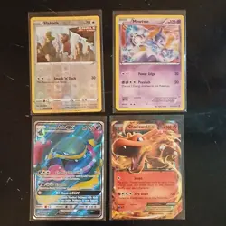 Pokemon TCG Charizard EX, Mewtwo, Flareon, Slakoth GX, Alolan Muk Lot 8 - Image 3