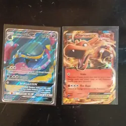 Pokemon TCG Charizard EX, Mewtwo, Flareon, Slakoth GX, Alolan Muk Lot 8 - Image 5