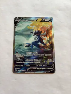 The Pokemon Company Crown Zenith Galarian Gallery Hisuian Samurott V GG51/GG70 - Image 1