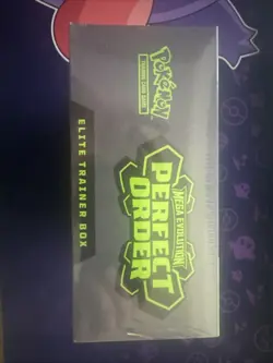 Pokemon TCG Mega Evolution Perfect Order ETB Elite Trainer Box (Factory Sealed) - Image 2