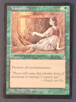 MTG - 1x Tranqulity - Tempest - NM/LP - Vintage Green - Magic The Gathering - Image 1