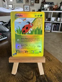 Ledyba 72/144 Skyridge Reverse Holo Rare Pokemon TCG Nintendo NM - Image 1