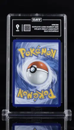 2025 POKEMON PFL EN-PHANTASMAL FLAMES ILLUSTRATION RARE #106 MEOWTH TAG 9 - Image 2