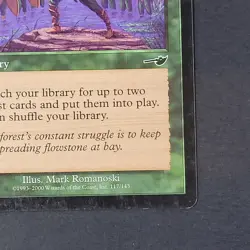 MTG - 1x Skyshroud Claim - Nemesis - LP - Vintage, Magic The Gathering - 2000 - Image 4