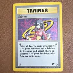 Pokemon Sabrina Gym Challenge Regular Uncommon 20/132 English 1999 Sugimori - Image 1