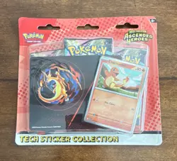 Pokemon TCG Mega Evolution–Ascended Heroes Promo Booster Pack Tech Sticker 2024 - Image 1